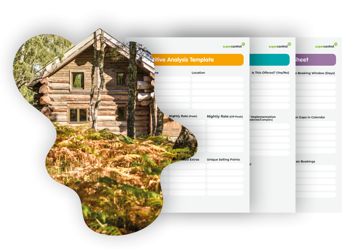 Short term rental pricing worksheets from the guide.